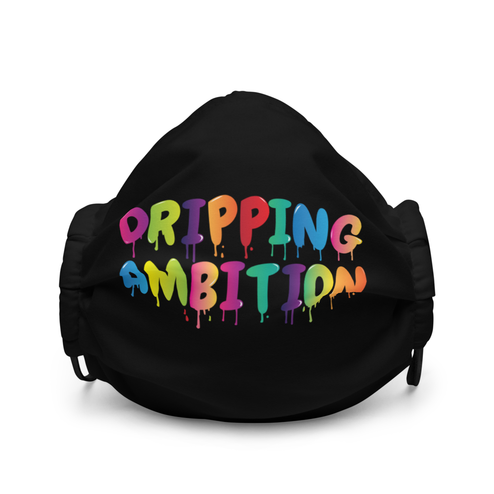 Dripping Ambition face mask